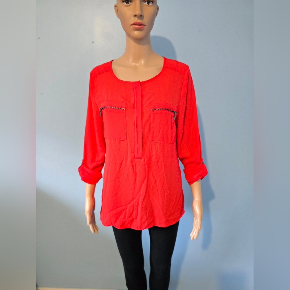 Women's Burnt Orange Blouse